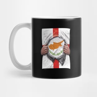 Cyprus Flag English Flag Ripped - Gift for Cypriot From Cyprus Mug